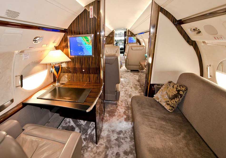 Top Ten Luxurious Interiors of Aircrafts