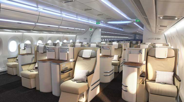 List of Top 10 Most Luxurious Interiors of Aircrafts