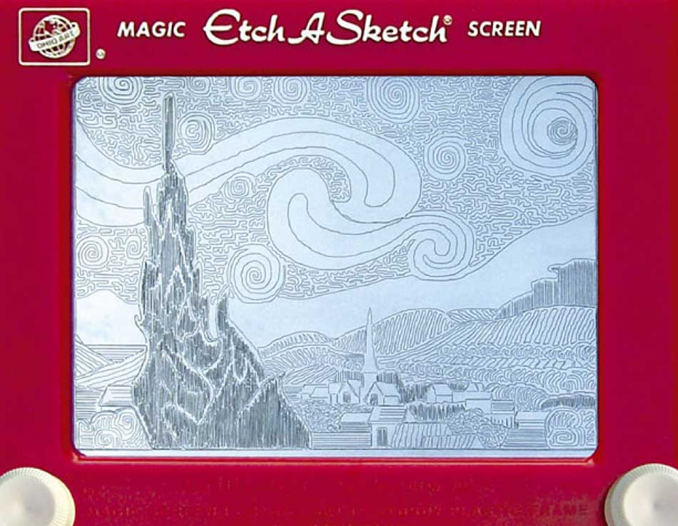 Top 5 Amazing Etch-A-Sketch Creations