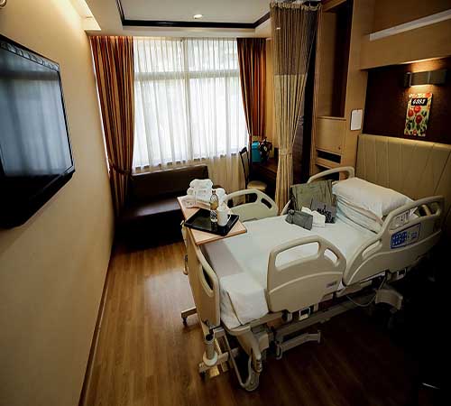 uxurious Hospital Rooms
