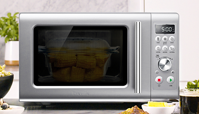 Breville Compact Wave Soft Close Countertop Microwave